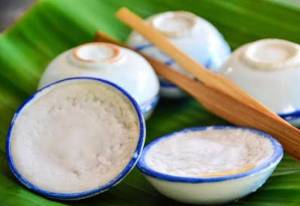 ขนมถ้วยโบราณ วิธีทำขนมไทยชาววัง สูตรขนมโบราณ