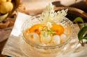 ส้มฉุนลอยแก้ว วิธีทำขนมไทยชาววัง สูตรขนมโบราณ