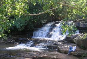 Tad Kinnaree Waterfall