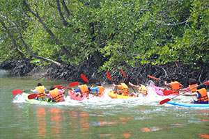 Canoe at Khlong Mudong